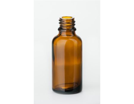 Gyógyszeres üveg DIN 18,  50 ml (105 db/tálca) TÁLCÁS