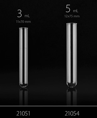 Image of Tesztcső, PS, 12*75 mm (250 db/csomag)