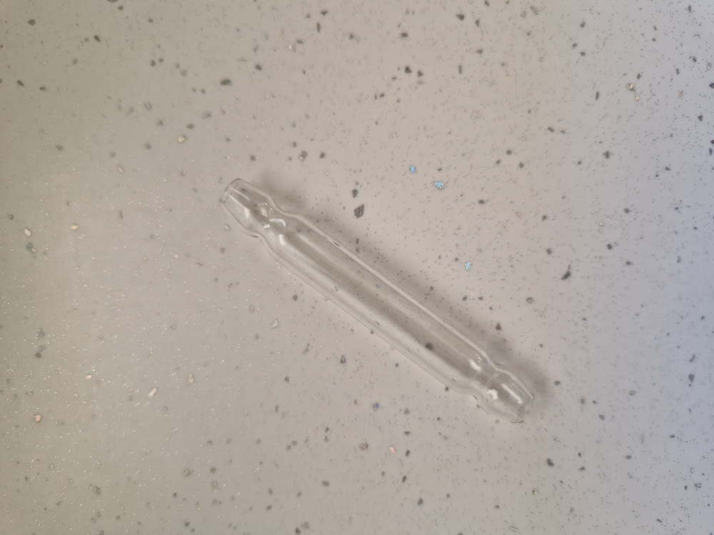 Image of Összekötő, üveg, 15*100 mm