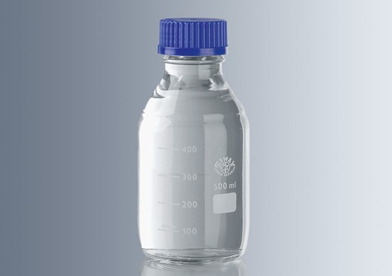 Image of Laborpalack, autoklávozható kupakkal (GL 45), 500 ml